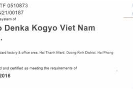Chứng chỉ - chứng nhận
